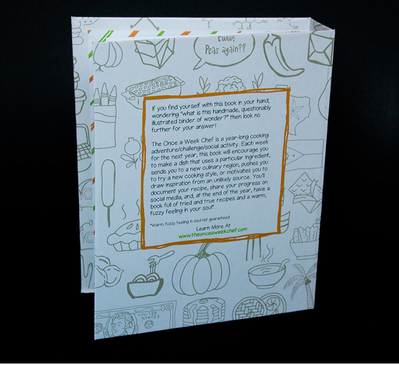 The Once a Week Chef Back Cover